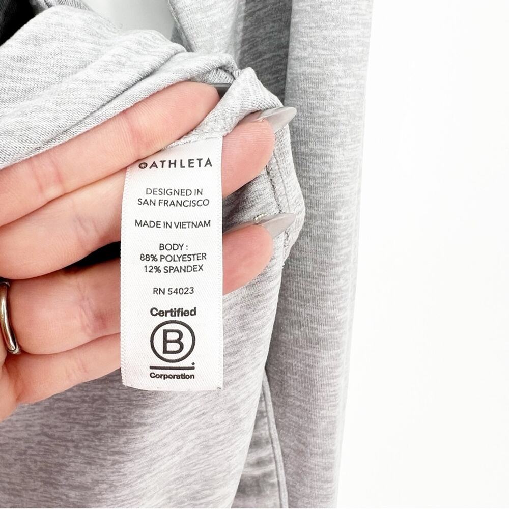 Athleta Uptempo Long Sleeve Tunic Pullover S Grey‎ - Picture 7 of 8